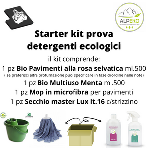 Starter kit prova detergenti ecologici 1